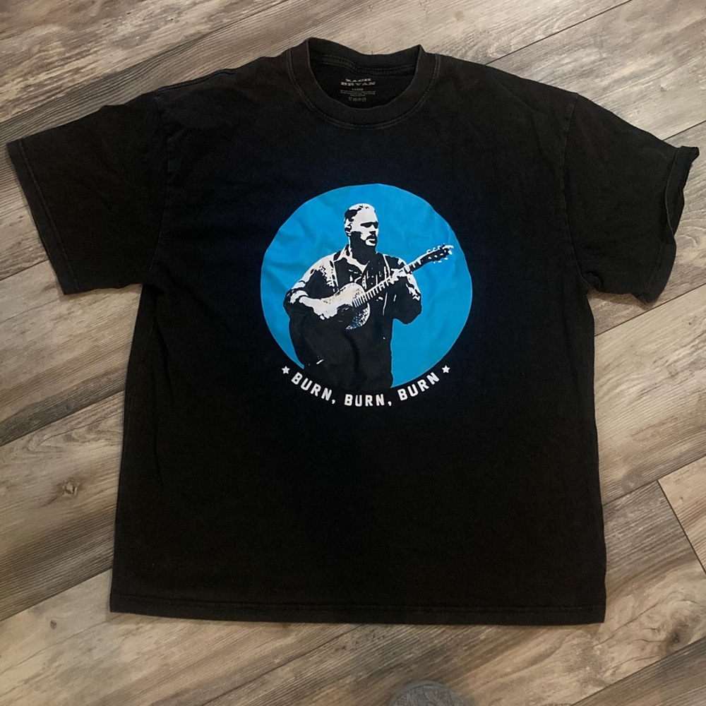 Zach Bryan BURN BURN BURN 2023 Tour Tshirt Unisex Size L